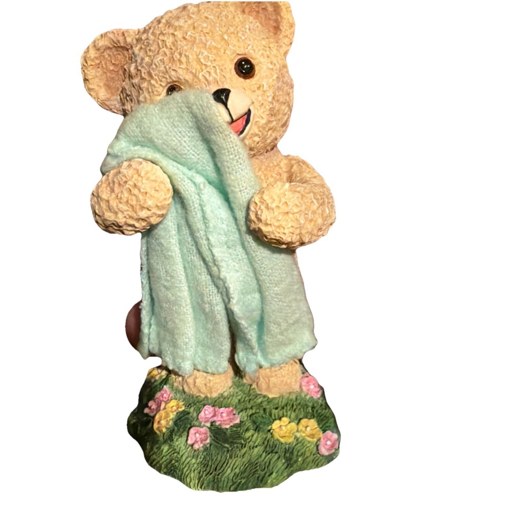 Hamilton Collection Snuggle Bear Figure "I‎ Want To Be Your Snuggle Bear" Figure